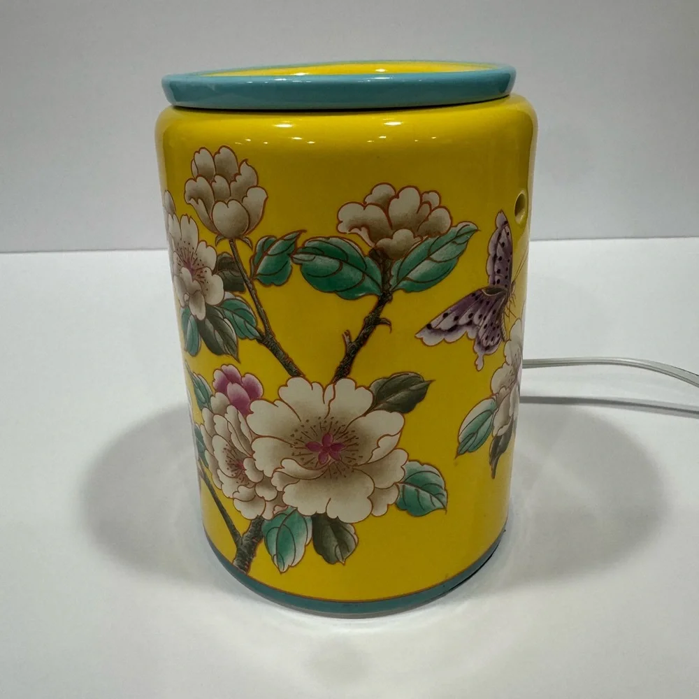 Retired Scentsy Madame Butterfly Full-Size Wax Warmer